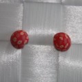 Fimo rerige rund orange