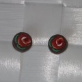 Fimo rering med rose