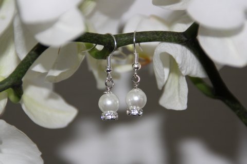 Perlemorslook perler kr. 35,-