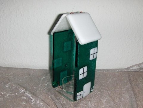 Grn hus med plads til lys