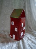 Rdt hus med plads til lys (4 sidet)