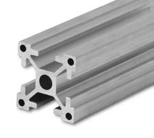 Ziegler Profilsystem 45, i alum., 45 x 45 mm, 1 meter