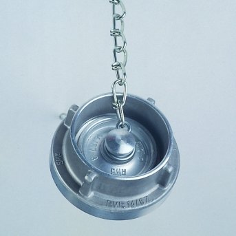 125 mm Storz slutdksel, letmetal, med kde