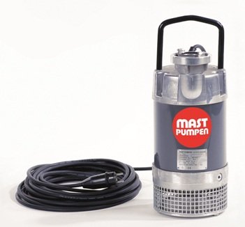 MAST dykpumpe type T6L med C-storz og 230 volt el-motor