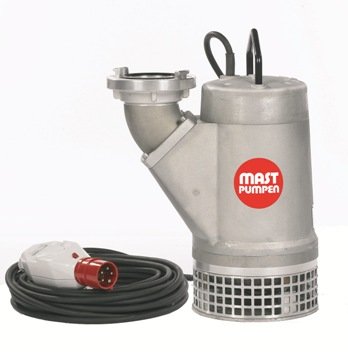 MAST dykpumpe type T20 med A-storz og 380 volt el-motor
