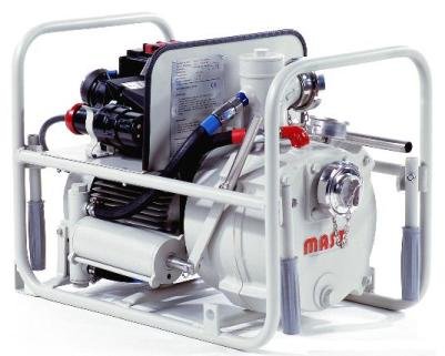MAST lnsepumpe type GUP 3-1.5  i rustfri stl , med  ansugningspumpe og 380 V. Ex-motor
