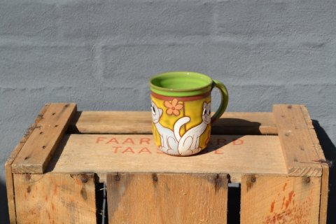 Mug with cat