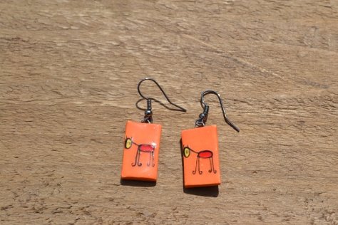 Orange with cow