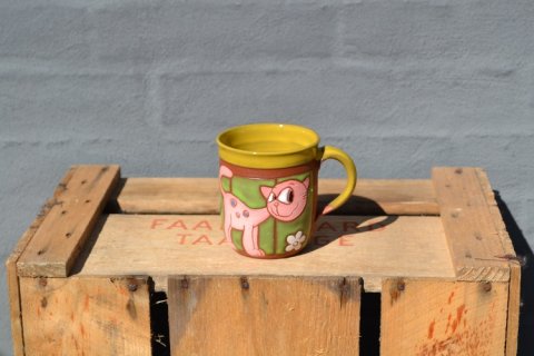 Mug with cat