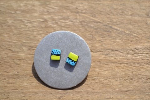 Lime green/turquoise