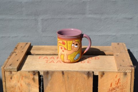 Mug with cat