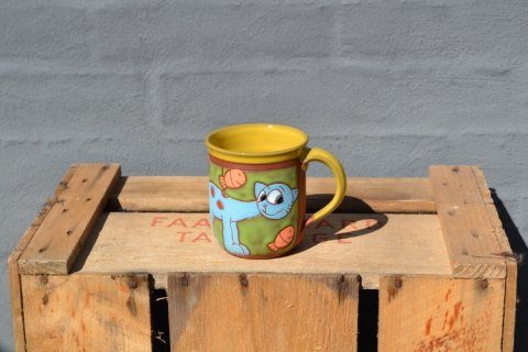 Mug with cat