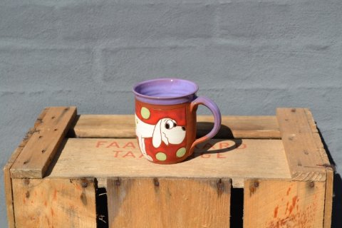 Mug with dog
