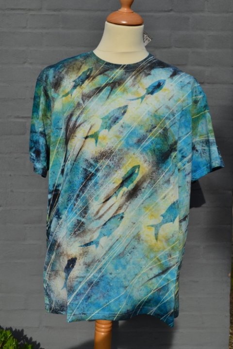 Turquise/green colours - size 2XL