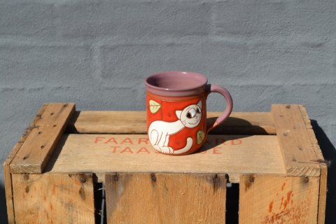 Mug with cat