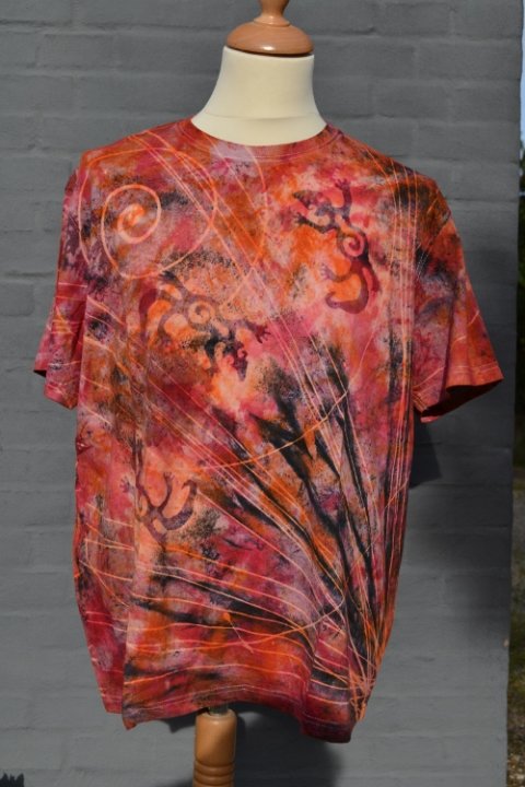Burned colours - size XL