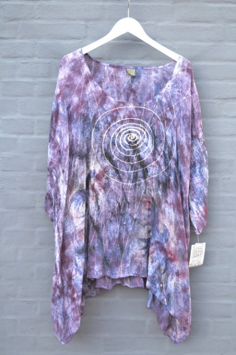 Tunic in purple XXXL