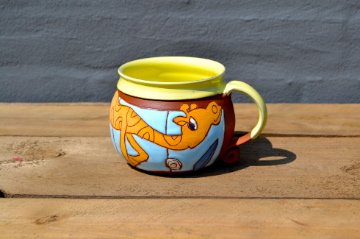 Mug with giraf