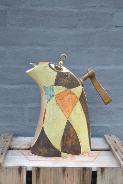 Tea- or coffeepot