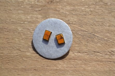 Orange with black