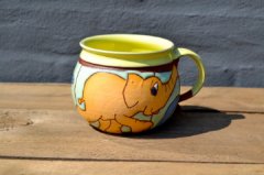 Krus med elefant