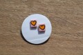 Orange hearts