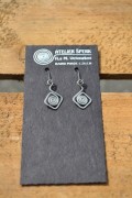 Earrings in surgical steel