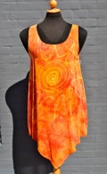 Tunics without sleeves
