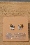 Earstick with tigereye