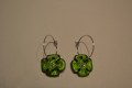Creols with flower in limegreen
