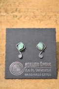 Earstick with celestit/dreamstone