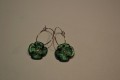 Creols with flowers in green