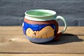 Mug with hippo