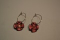 Creols with flowers in rosa