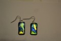 Hand crafted earrings in freindly plastic