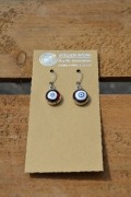 Earrings with murano glass