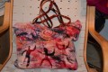 Bag in velvet