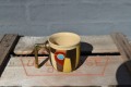 Mug with metalhandle