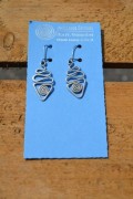Earrings of surgical steel
