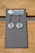 Earrings of surgical steel