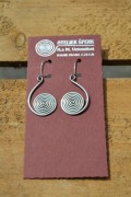 Earrings of surgical steel