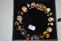 Bracelet in brown/white colours