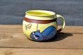 Mug with laying cat