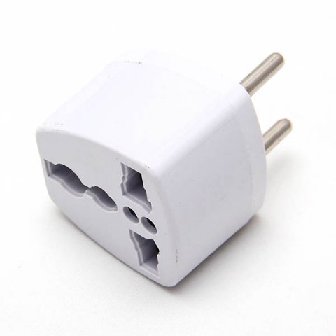 Power adapter - UK/US/AU hun til DK (EU) han