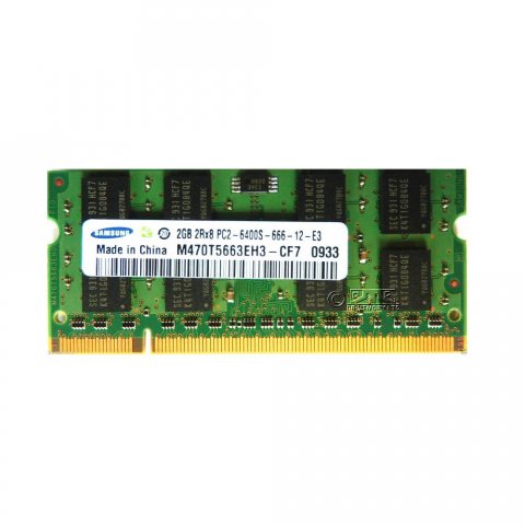 2 GB - DDR2 RAM (PC6400/666) SoDIMM