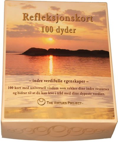 Refleksjonskort - 100 Dyder