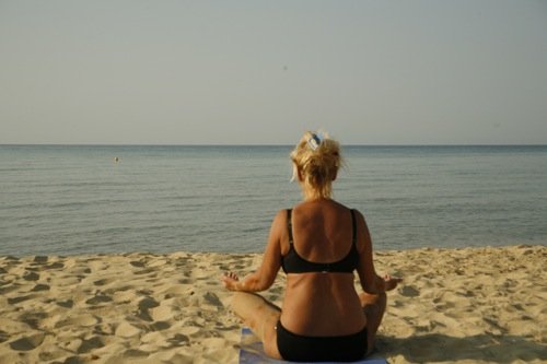 meditasjon strand