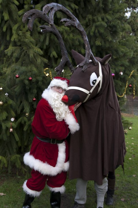 Julemanden og Rudolf