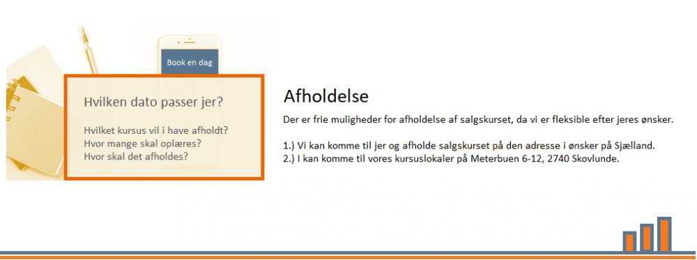 Tilbud på salgskursus