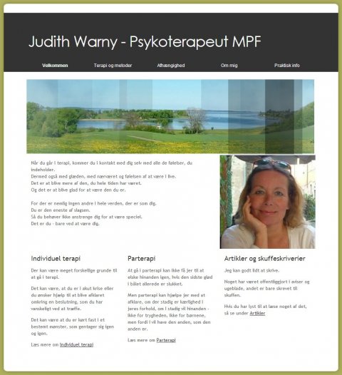 Judith Warny - Psykoterapeut MPF